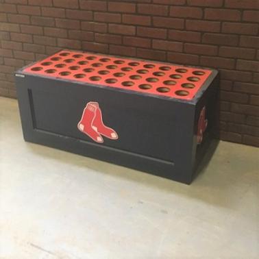 bat rack, dugout bat storage, MLB bat storage